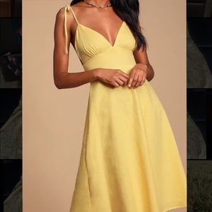 Lulus midi dress